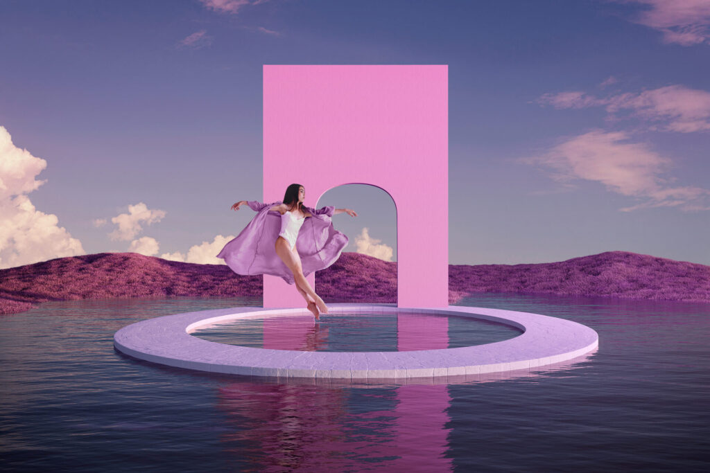 Captivate Your Audience: Top 5 Graphic Design Trends for 2024 1 3D Hyper-Surrealism