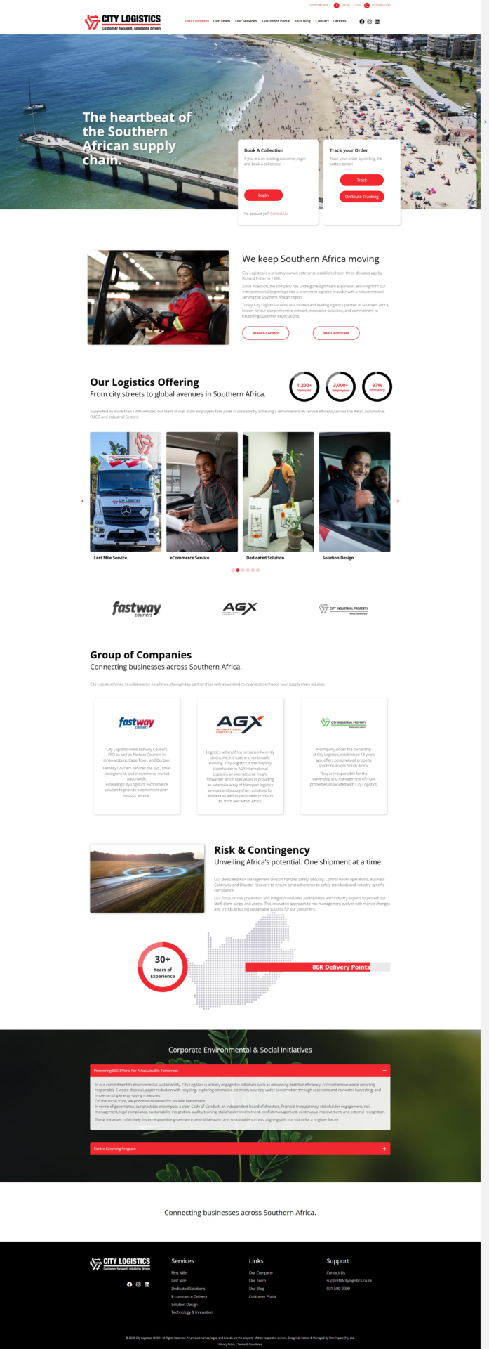 CityLogistics website.1 | First Impact